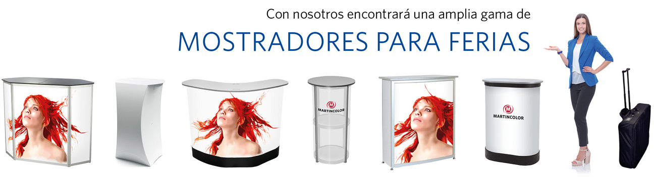 Mostradores de exposición Mostradores de exposición