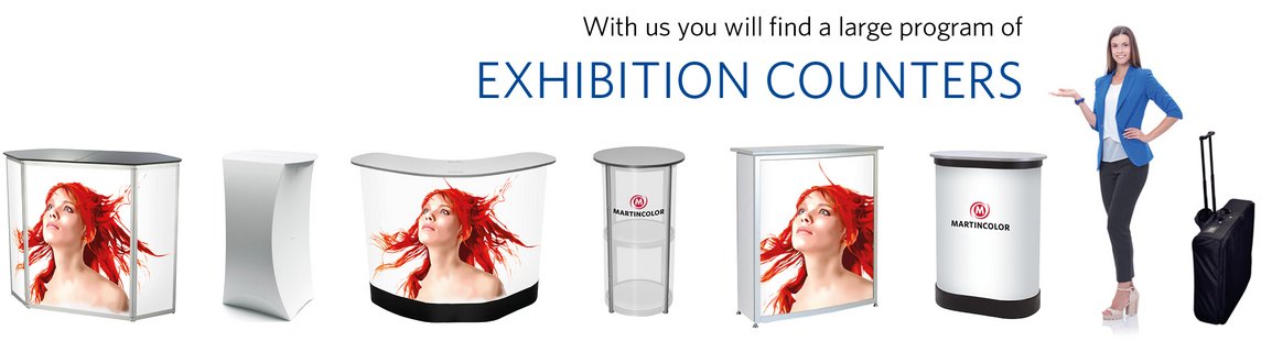 Exhibition counters